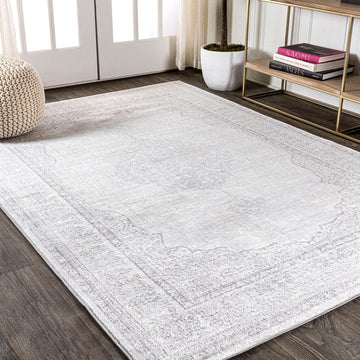 Mughal Ornate Medallion Traditional Area Rug